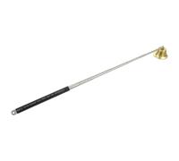 JHKNNK Extendable Candle Snuffer 6-level Telescopic Handle Gold Bell-shaped Wick Extinguisher Home Candle Accessories