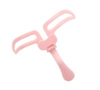 JHKNNK Eyebrow Makeup Tool Eyebrow Shape Stencil Makeup Helper Adjustable Handle Easy Tracing Plastic for Beginners and Skilled Ones Portable Folding Design