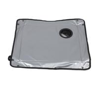 JHKNNK Foldable Senior Walker Tray with Cup Holder - Detachable Portable Tray Table for Food and Drinks - Universal Mobility Aid for Elderly Meals at Home or on the Go