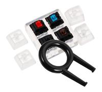 JHKNNK Keyboard Tester Portable Keycaps Testing Tool and Abs Material with Acrylic Base Easy to Operate Accessory Kit Random Color for Mechanical Keyboards