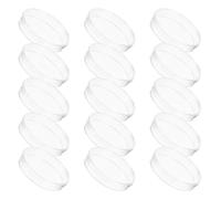 JHKNNK Lab Petri Dishes 20Pcs Plastic Plates with Secure Lids for Laboratory Cell Cultures 35Mm Science Experiment Supplies