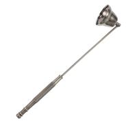 JHKNNK Long Handle Candle Snuffer Vintage Bronze, Metal Flame Extinguisher Tool for Snuffing and Relaxing Atmosphere