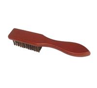 JHKNNK Men Beard Brush with Wooden Handle and Nylon Bristles for Comfortable Touch and Effective Hair Sweeping, Suitable for Home Oil Head Styling and Personal Use by Barbers