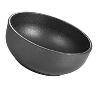 JHKNNK Multi-Function Cast Iron Stone Pot Bowl for Korean Bibimbap and Japanese Dishes, Sturdy Serving Bowl Suitable for Daily Kitchen Use