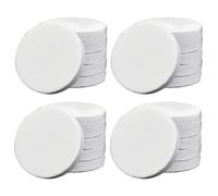 JHKNNK Nail Buffing Discs White Fused Alumina Material with Self-adhesive Sticker 50pcs for Grinding Calluses and Exfoliating Dead Skin for Nail Care