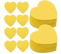 JHKNNK Nail Polish Remover Pads Travel Friendly Cotton 200pcs Heart-shaped Soft and Gentle on The Skin Cosmetic Tool for Gel Nails and Applications