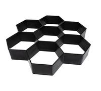 JHKNNK Plastic Garden Cement Floor Tile Mold for DIY Concrete Paving Path Maker Stepping Stone Mold for Patio Lawn Outdoor Landscaping