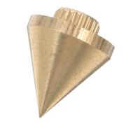 JHKNNK Portable Copper Physical Plumb Cone for Physics Experiments, Precision Flat Throw Weight Device for Education Experiments, for Students and Educators in Middle School Teaching