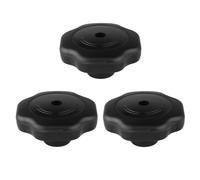JHKNNK Pressure Cooker Grips 3 Pcs Black Bakelite Explosion-Proof Replacement Knobs Suitable for 15mm Aperture Cooking Equipment