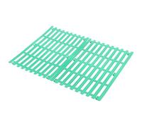 JHKNNK Rabbit Cage Foot Mat Plastic Sturdy Pad 15.55X10.75 Inch for Small Pets Including Hamsters and Guinea Pigs for Indoor Animal Enclosures