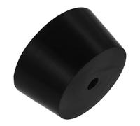 JHKNNK Silicone Tuning Fork Activator for Sound Therapy, Portable Black Silicone Instrument Tuning Fork Repair Tool, Multifunctional Yoga Accessory for Meditation and Wellness