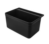 JHKNNK Utility Cart Waste Collection Bucket 13"X9" Heavy-Duty Plastic Bin for Hotel Housekeeping Cart Side Mount Organizer