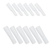 JHKNNK Vertical Wand Sleeve Tip and Blind Wand Hook Replacement for Broken Window Blinds, Plastic Material with Easy Installation, White Colour, Suitable for Home and Office Use