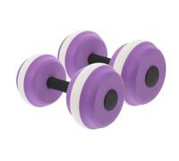 JHKNNK Water Dumbbell Weights Pair EVA Floating for Pool Workout Full-Body Fitness Training Suitable for Women Yoga and Bodybuilding Purple