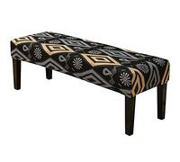 JHLD Upholstered Bench Slipcover, Stretch Dining Room Bench Covers Printed Bench Seat Protector Spandex Elastic Dining Bench Cover For Living Room-AJ-Large