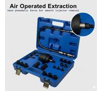 JHM Butt Diesel Injector Puller Set Pneumatic 22Pc Air Vibration Injector Remover Quality