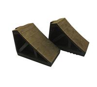 JHM Butt Rubber Wheel Chocks 2.9 Kg (Pair) Class 4/7 - Free Delivery - New - Shs0250