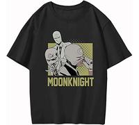jhn Marc Spector Khonsu Moon Knight T Shirt 2022 Oversized Retro Comics Tops Cotton Mens Causal Daily Casual Black L