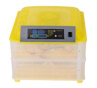 JHNEA Egg Incubator, Professional Digital Automatic Turning Egg Hatching Machine, Electric Hatcher with Humidity Control & LCD Display for Hatching Chicken, Goose, Quail (UK PLUG),96 Eggs