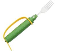 JHNGYJY 360° Rotating Adaptive Fork for Elderly and Disabled - Safe and Practical Eating Aid with Swivel Head - Perfect for Independent Dining