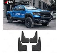 JHO Front Rear Mud Flaps Splash Guards Mudflaps Custom Fit for Dodge Ram 1500 TRX 2021 2022 2023 Exterior Accessories No Need to Drill Holes(Set of 4)