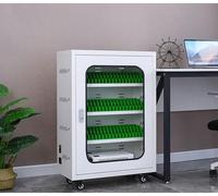 JHOMHF 12-60 Slots Cell Mobile Phone Charging Stations Rechargeable Cellphone Locker Storage Cabinet Charging Station for Multiple Devices(60slots)