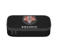 JHOMHF Nordic Viking Totem Vintage Lightweight Pencil Cases Large Capacity Portable Pen Box Pencil Pouch Organizer for Women Men Girl Boy(A12)