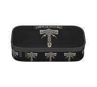 JHOMHF Nordic Viking Totem Vintage Lightweight Pencil Cases Large Capacity Portable Pen Box Pencil Pouch Organizer for Women Men Girl Boy(A3)