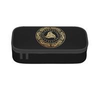 JHOMHF Viking Runes Large Capacity Pencil Cases with Zipper Portable Durable Pencil Pouch Organizer Makeup Bag Pen Box for Women Men Student(A32)