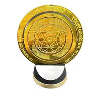 JHRFU Mini World Football Champions Trophy Diameter 16cm/6.3inch Club League Cup Replica Fans Souvenirs Collections And Gifts