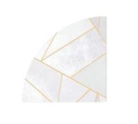 JHSDHYD Coral fleece carpet Quarter Circle Area Rug Corner Decorative For Living Room Bedroom Rugs Foot Mat Entrance for Home(1pc-O Rug,120x120cm)