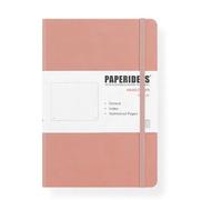 JHSDHYD Pocket Notebook A5 Bullet Journals Dot Notebook 188 Page 100gsm 5.7x8.2inch Retro Bandage Candy Color Diary Journal(Color 9)