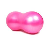JHSDHYD Yoga Ball 90 * 45cm Anti-Burst Peanut Ball For Home Exercise Fitness Equipment Sports Gym Yoga Pilates Trainning(Red)