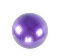JHSDHYD Yoga Ball PVC Fitness Yoga Ball Thickened Explosion-proof Exercise Home Gym Pilates Equipment Balance(95cm Purple)