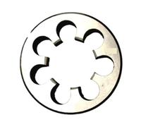 JHSLJCQS 1PCS HSS Metric Thread Right Left Round Die, M31 M32 M34 M35*1/1.5/2/2.5/3/3.5 Screw Threading Dies Manual External Thread Tapping(M32X2.5)