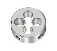 JHSLJCQS 1PCS HSS Metric Thread Right Round Die, M3 M6.5 M7.5 M8.5 M9.5 M10.5 M12.5 X1 X0.75 X0.5 Screw Threading Dies(M7.5X0.5)