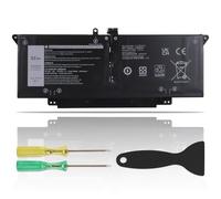 JHT2H Battery Compatible with Dell Latitude 7310 7410 Chromebook Enterprise Series P33S P33S001 P34S P34S001 4V5X2 7CXN6 K36KR T3JWC 0WY9MP 04V5X2 HRGYV 0HRGYV 35J09 09YYF 7.6V 52Wh