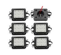JHTRHZ 4/6/10pcs Double Head DX5 DX7 Printhead Cap Station Compatible With Inkjet Printer Flatbed Machine And Photo(C-6pcs)