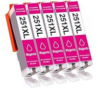 JHTRHZ Compatible CLI-251XL Ink Cartridges Replacement For PGI-250XL For MX922 IP7220 MG5520 MG5420 IX6820 IP8720 MG7520 MG6320