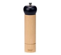 JHuxe Stylish Wooden Pepper Mill, 8 Inch Refillable Manual Pepper Mill with Steel Grinders SE1