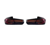 JHVVBFWF For B&MW 3 Series F30 F35 F80 320i 328i 330i 335i 2013-2018 Car LED CLS Taillights RGB Rear Lamps LED Taillight Assembly Car Taillight(Black)