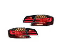 JHVVBFWF For B&MW E92 335 M3 3-Series Sedan Coupe 2006-2013 LCI Brake Lights Reverse The Lights Turn Signal Pair Taillight Assembly Car Rear Light Assemblies(Black)