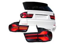 JHVVBFWF For B&MW X5 E70 2007-2013 LED Tail Lights Sequential Turn Signal Lamp DRL Brake Reverse Car Rear Tail Light Assembly Car Taillight