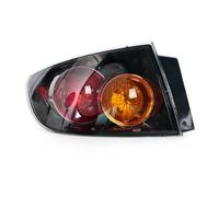 JHVVBFWF For Mazda 3 Sedan 2004 2005 2006 2007 2008 2009 2010 Car Rear Taillight Turn Signal Warning Brake Reversing Lamp Housing Car Rear Light Assemblies(Outside Left)