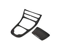 JHVVBFWF for Mercedes for Benz E-Class W213 2016 2017 2018 Carbon Fiber Texture Interior Center Console Gear Shift Panel Cover Sticker Trim