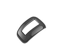 JHVVBFWF for Mitsubishi for Outlander 2022 2023 2024 ABS Black Carbonfiber Car Gear Head Knob Handball Button Lower Box Cover Automotive Interior Trim Panels(ABS carbonfiber A)