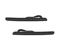 JHVVBFWF For Toyota For Corolla Hatchback 2019 2020 2021 2022 Car LED Rear Bumper Reflector Brake Tail Lights w/Sequential Turn Signal Car Rear Light Assemblies(Smoked lens)
