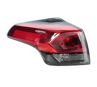 JHVVBFWF For TOYOTA RAV4 2016-2018 Tail Light Shade Rear Light Brake Light Turn Signal Lamp Reversing Lamp Without Light Bulb Car Taillight(Left Outer)