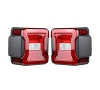 JHVVBFWF LED Tail Light Taillight Assembly For Jeep For Wrangler JK 2007-2018 Rear Lamps Brake Reverse Light Daytime Running Lights Car Taillight(USA Version Red)