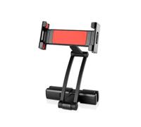 JHXFUL Car Headrest Tablet Holder for Dacia Dokker/Duster/Jogger Extreme/Logan/Logan MCV/Sandero/Solenza, 360 Rotating Stretchable iPad Holder Backseat Tablets Stand,B-Red